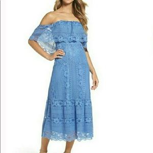BB Dakota Katie lace midi dress